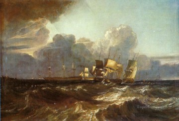  Turner Deco Art - Ships Bearing Up for Anchorage aka The Egremont sea Piece landscape Turner